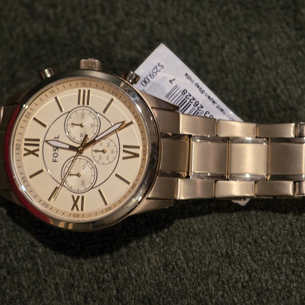 Fossil Gold-Tone Watch